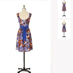 Maeve Butterfly Migration Silk Dress